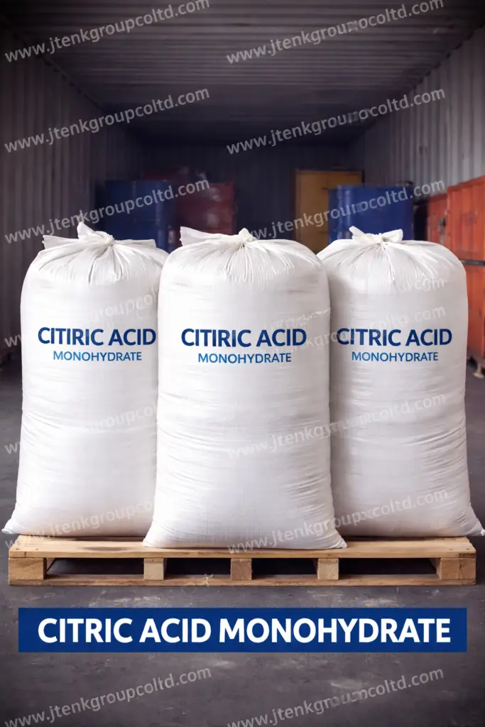 Citric Acid Monohydrate Food Grade Bulk Export Supplier Ready for Export