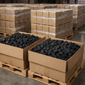 Coconut Shell Charcoal Premium BBQ and Shisha Grade Export Bulk Supplier Ready for Export