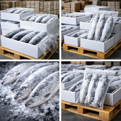 Frozen Whole Salmon Premium Export Quality Bulk Supplier Ready for Export