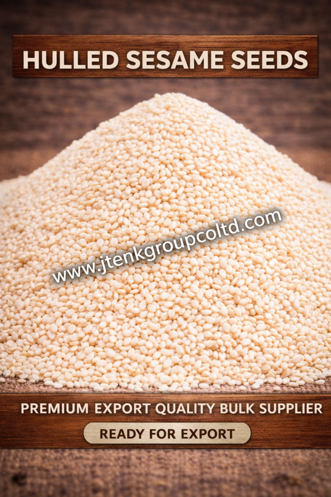 Hulled Sesame Seeds Premium Export Quality Bulk Supplier Ready for Export