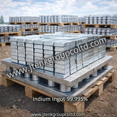 Indium Ingot 99.995% Purity Export Bulk Supplier Ready for Export