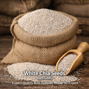 White Chia Seeds Non-GMO Export Quality Bulk Supplier Ready for Export